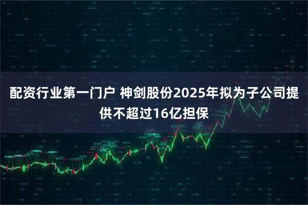 配资行业第一门户 神剑股份2025年拟为子公司提供不超过16亿担保