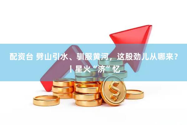 配资台 劈山引水、驯服黄河，这股劲儿从哪来？丨星火“济”忆